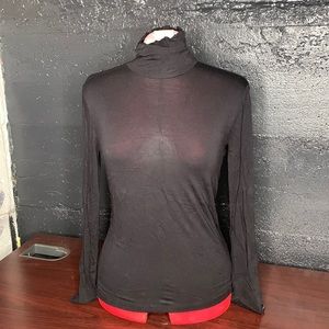 Black Long Sleeved Turtleneck